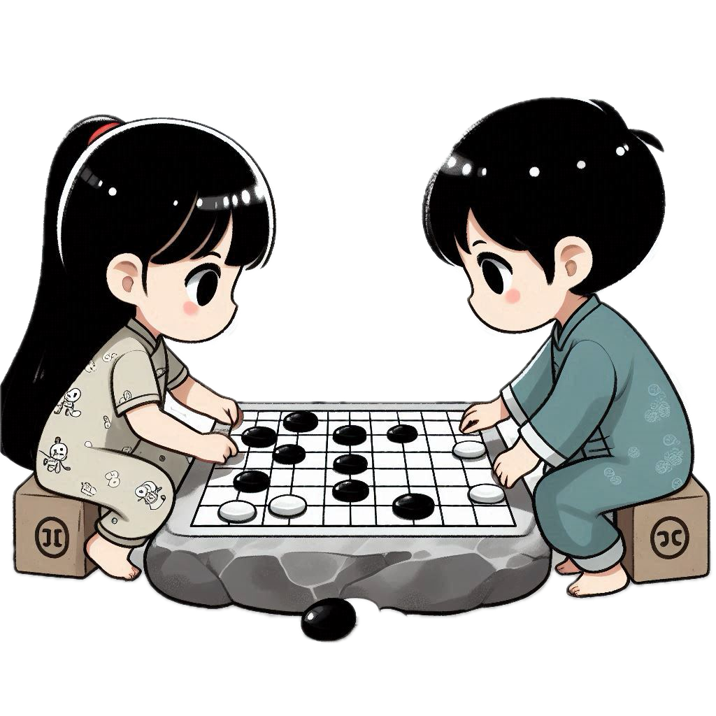 孩子下围棋